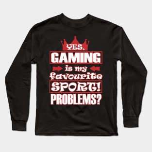 Gaming Girls Women Video Games eSports Long Sleeve T-Shirt